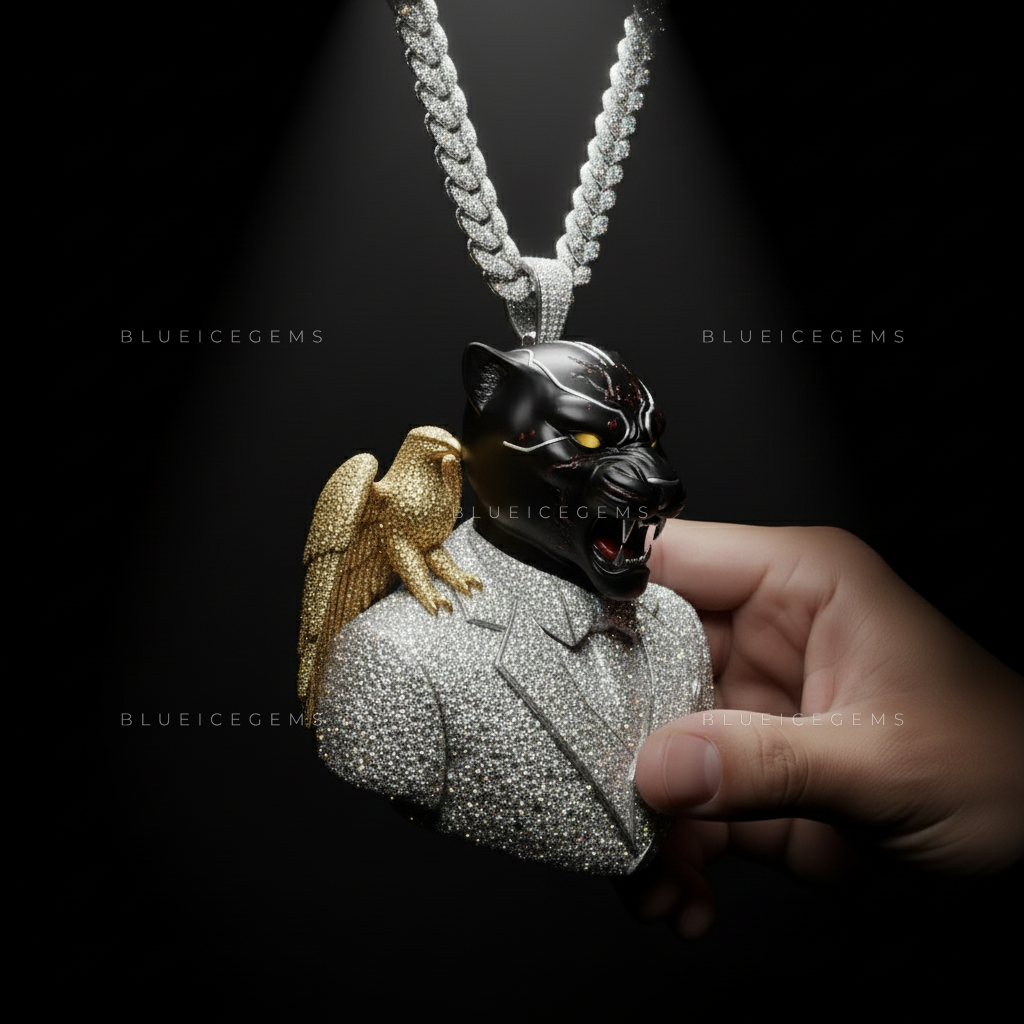 The Obsidian Monarch: Diamond Tuxedo & Golden Falcon Sovereign