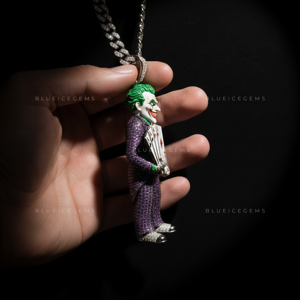 The Clown Prince: Amethyst-Flooded Joker & Diamond Aces Sovereign