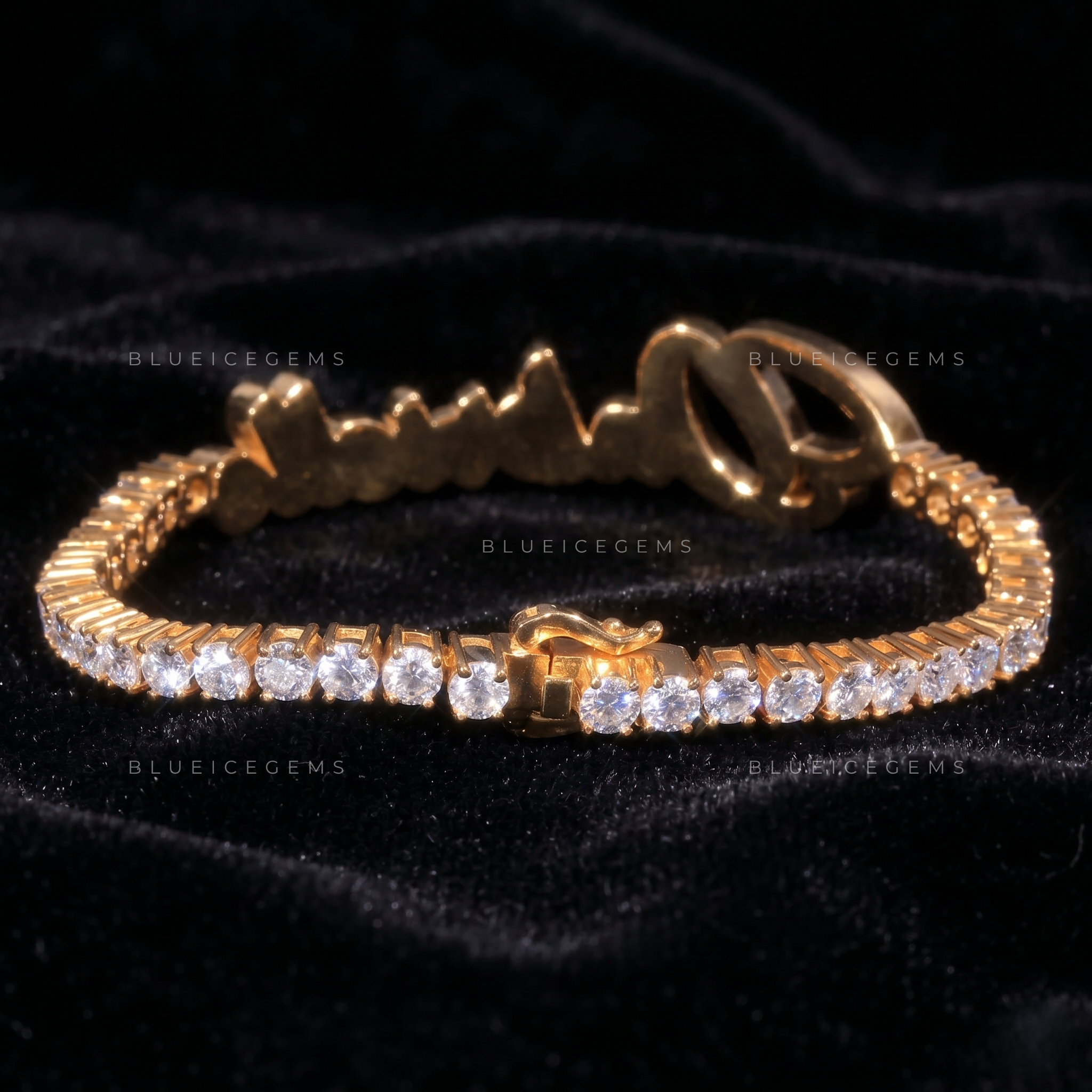 Golden Signature Iced Tennis Fusion