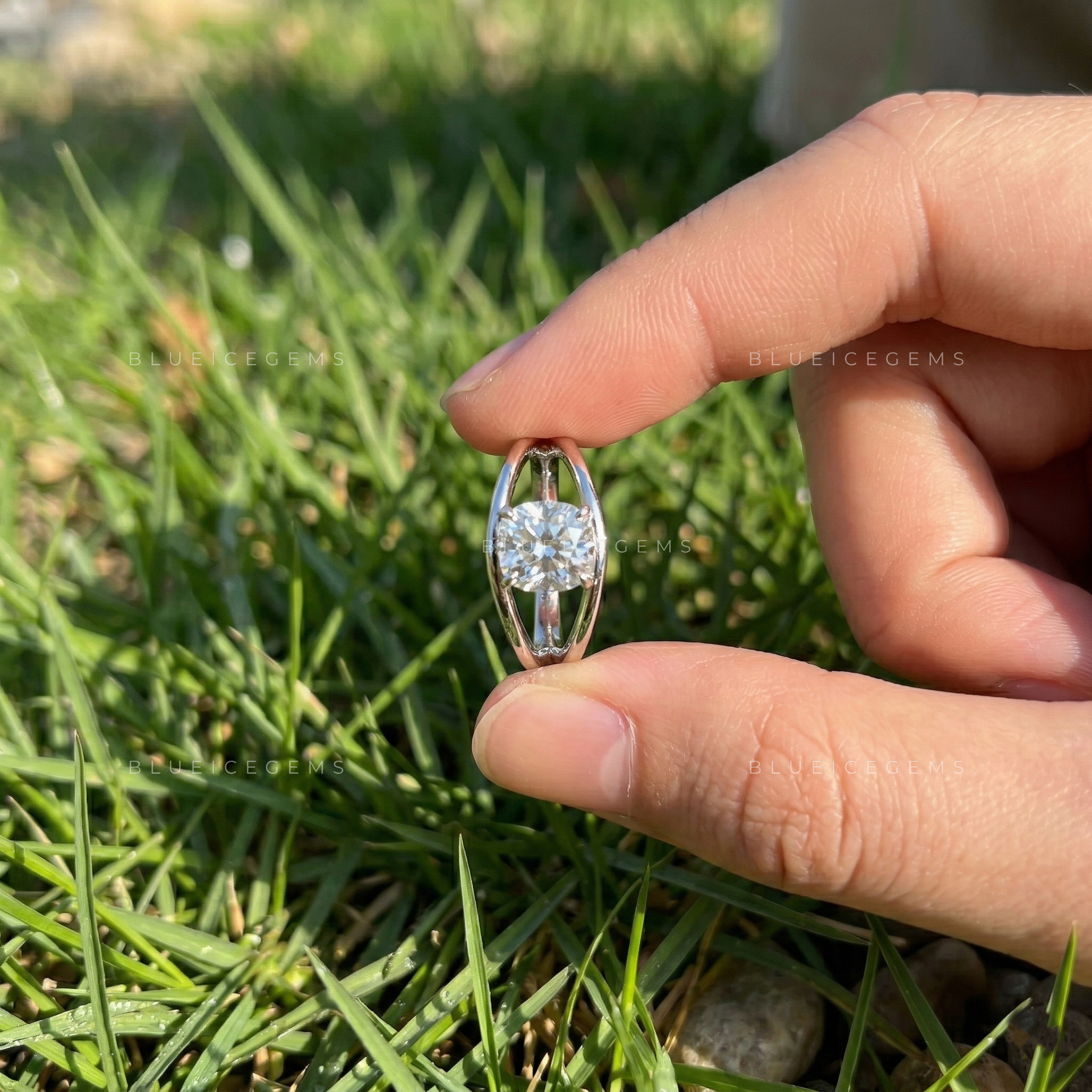 Vintage Heritage Cushion Old Mine Cut Solitaire Ring