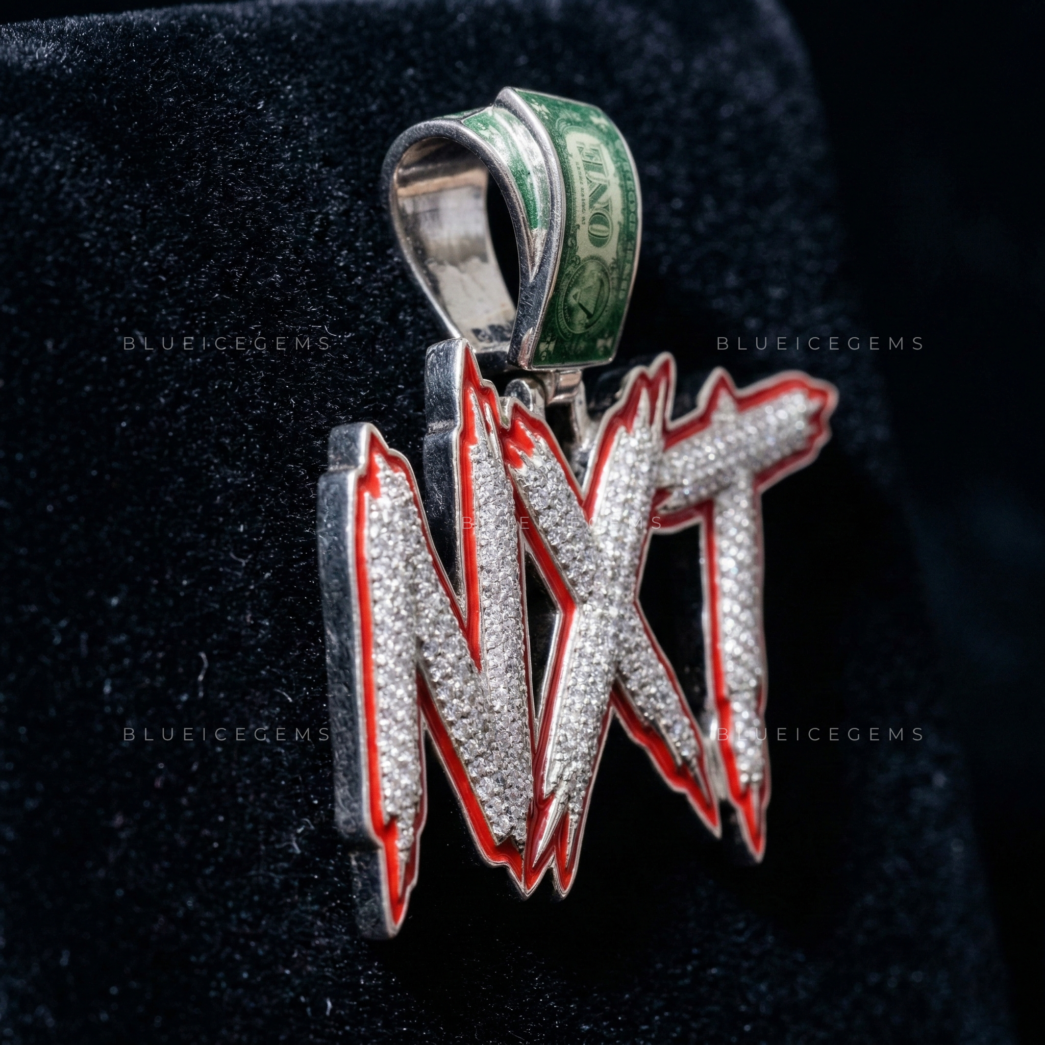 The "NXT" Ignition: Shattered-Ice Script & Blood-Red Enamel Sovereign
