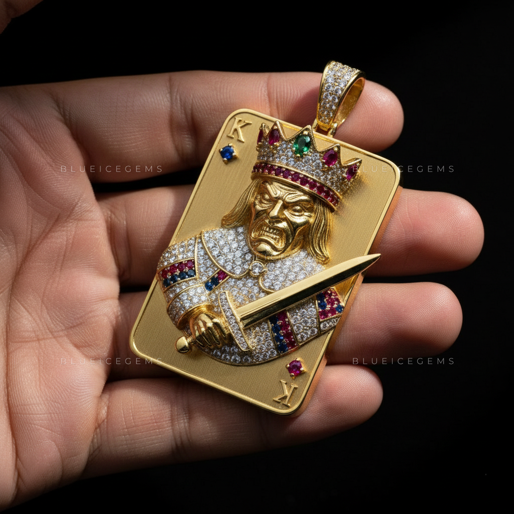 The King of Diamonds: Royal Sovereign Deck & Gemstone Imperial Crest