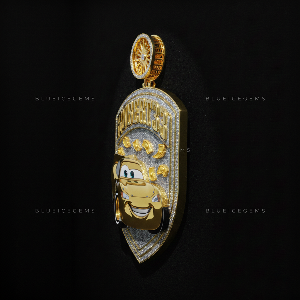 The "ROBERT 33" Velocity: Golden Race-King & Diamond Aero Shield