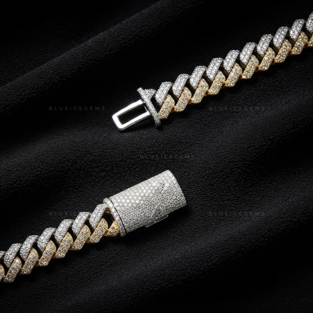 Dual-Tone Luxe Cuban Link Chain