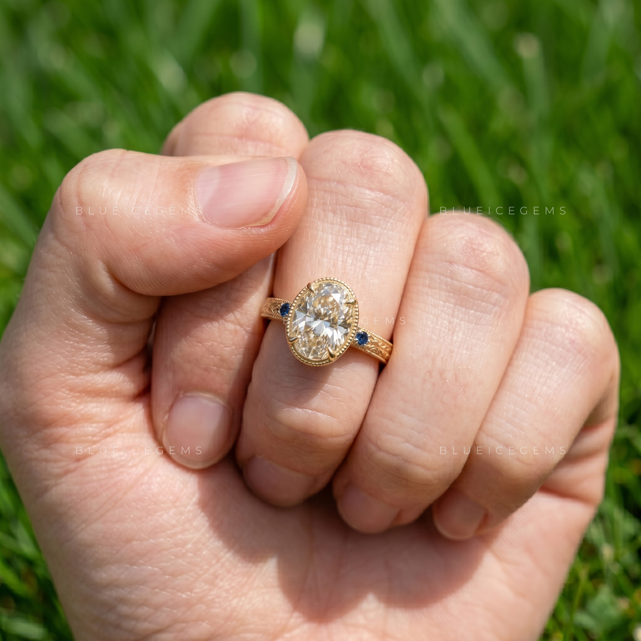 Eternal Elegance Oval Cut Solitaire Engagement Ring