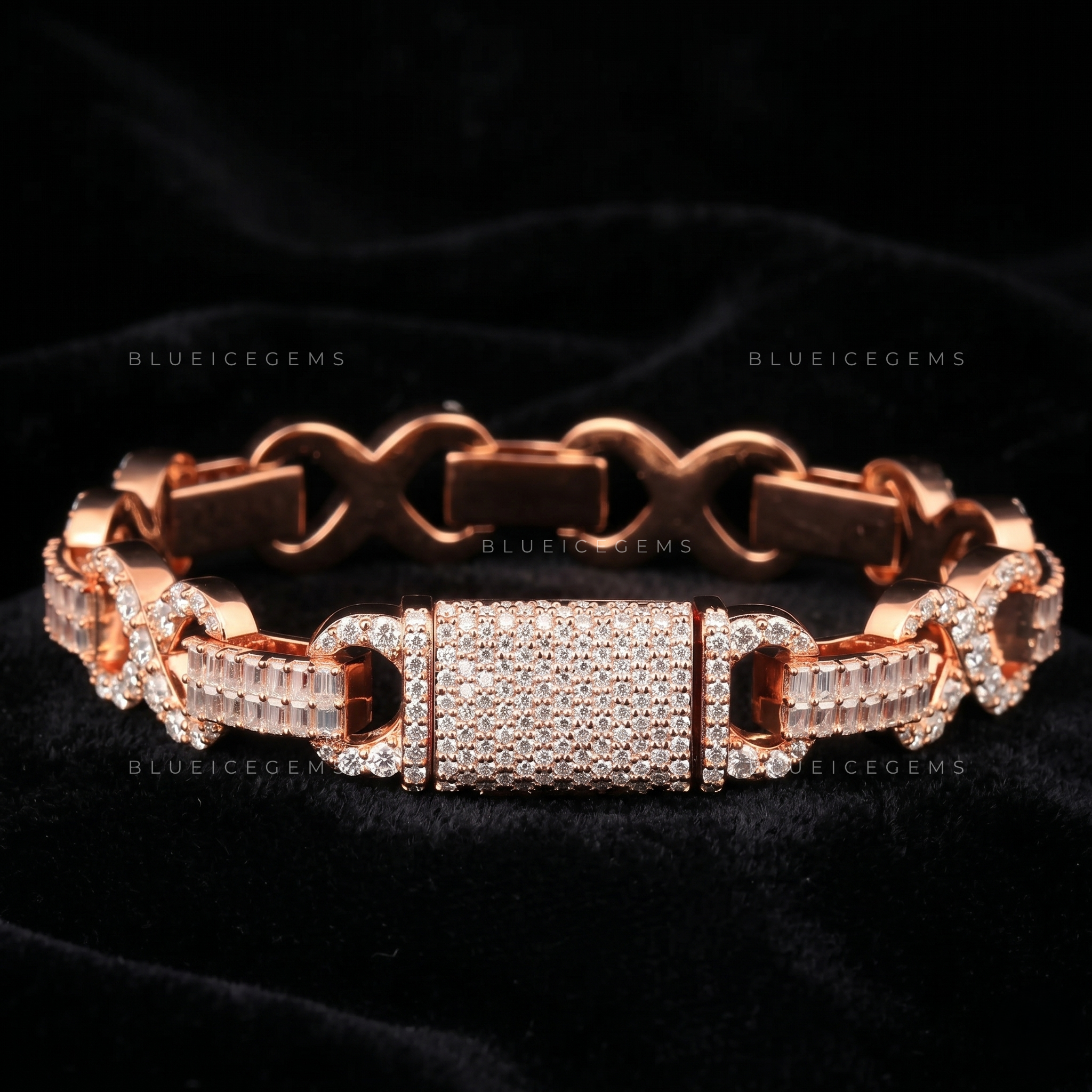 Structural Radiance Baguette & Round-Cut Infinity Masterpiece