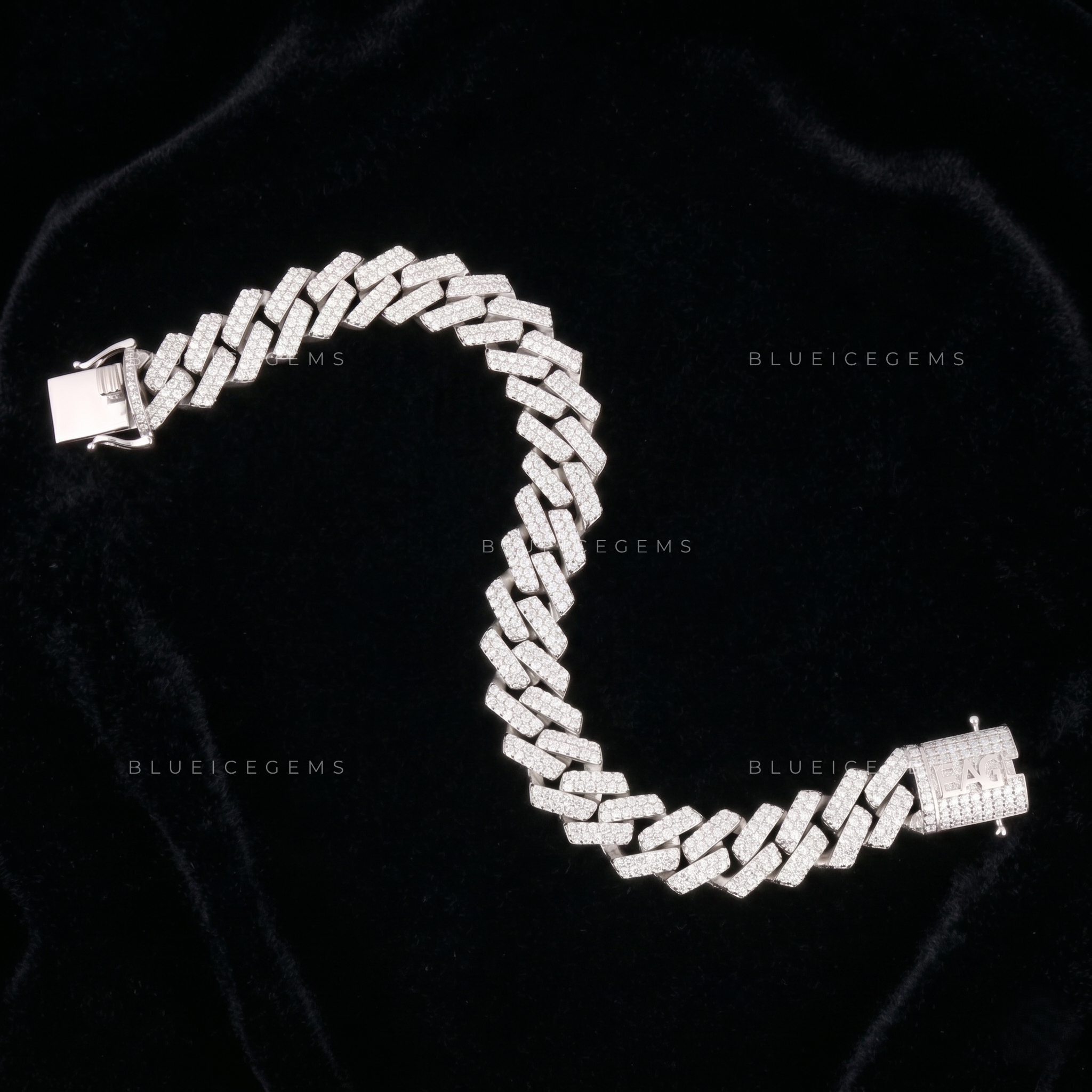 Glacial Radiance: The 8-Inch Infinite Frost Statement Masterpiece