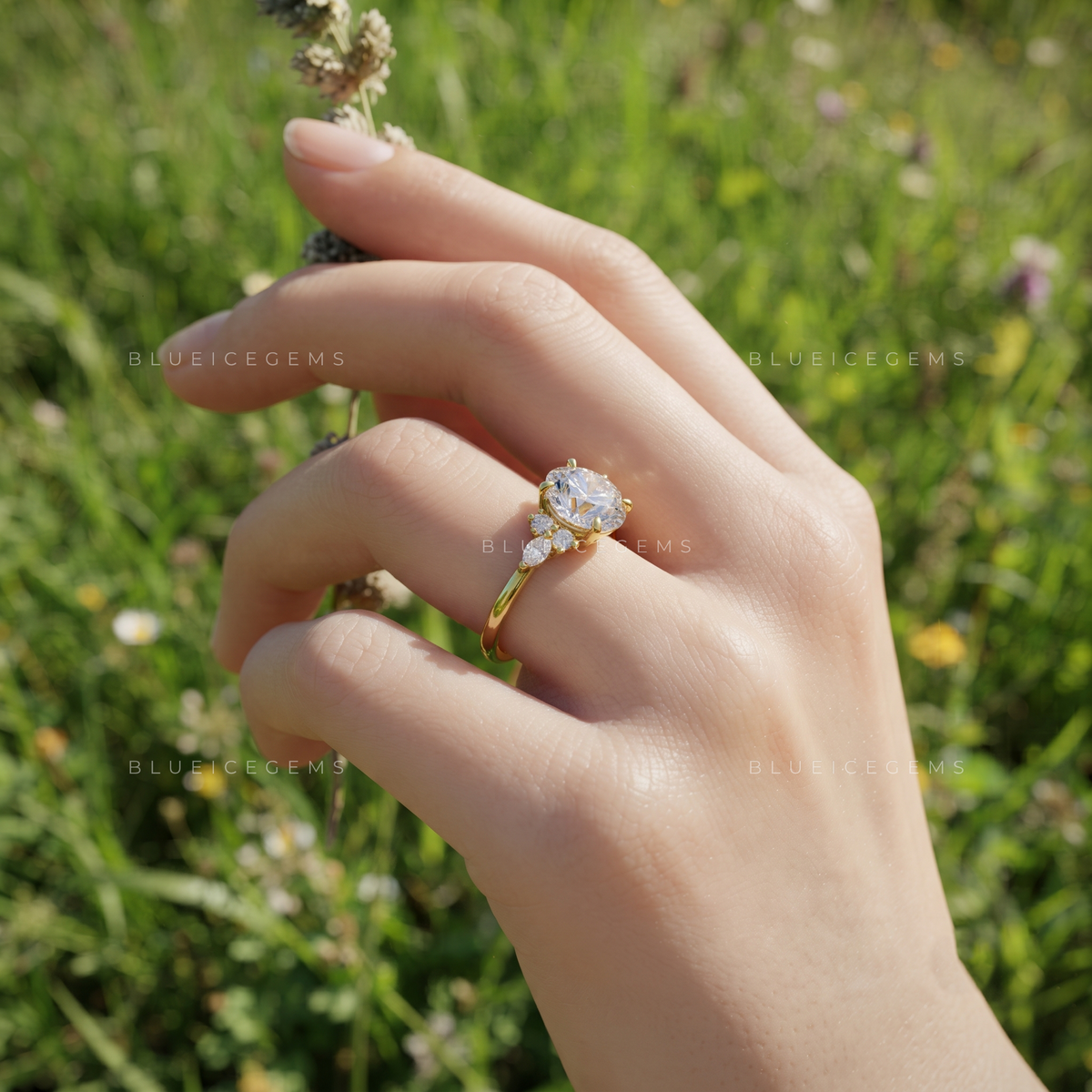 Solenne Portuguese Cut Latin-Inspired Engagement Ring