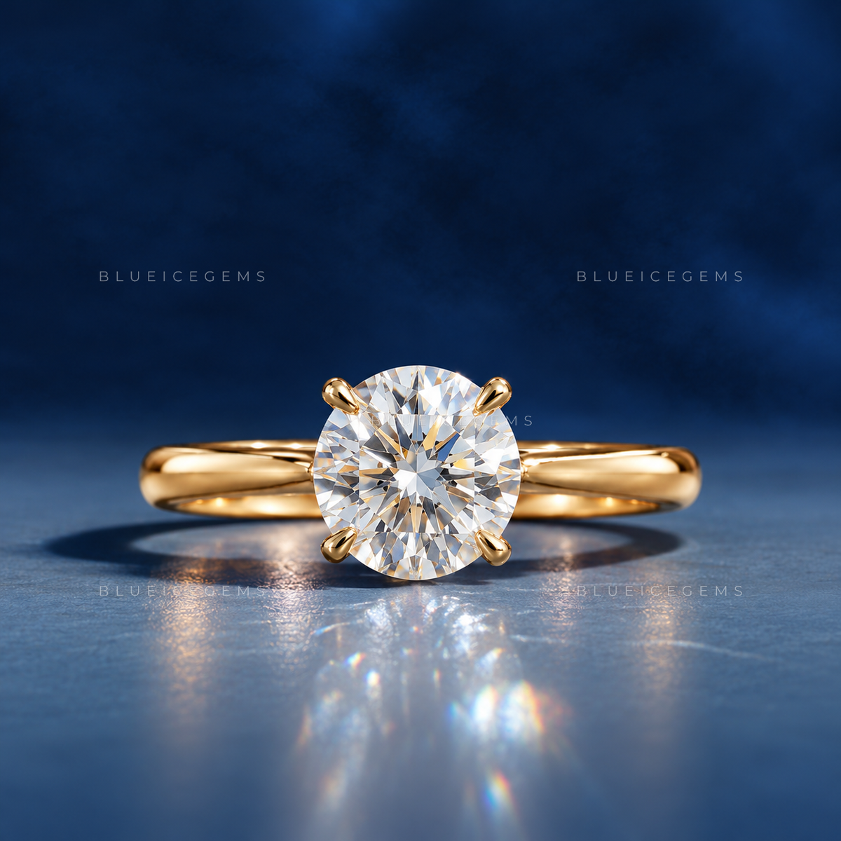 Sorelle Cushion Cut Classic Silhouette Engagement Ring