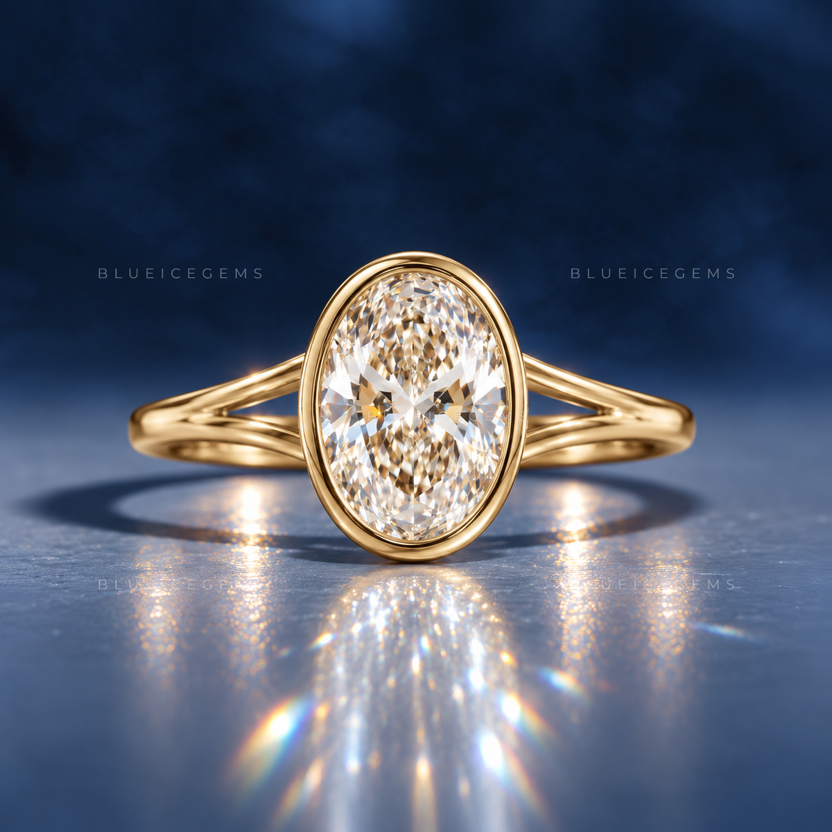 Aveline Emerald Cut Certified Ultra-Classic Solitaire Engagement Ring