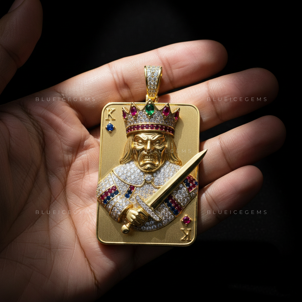 The King of Diamonds: Royal Sovereign Deck & Gemstone Imperial Crest