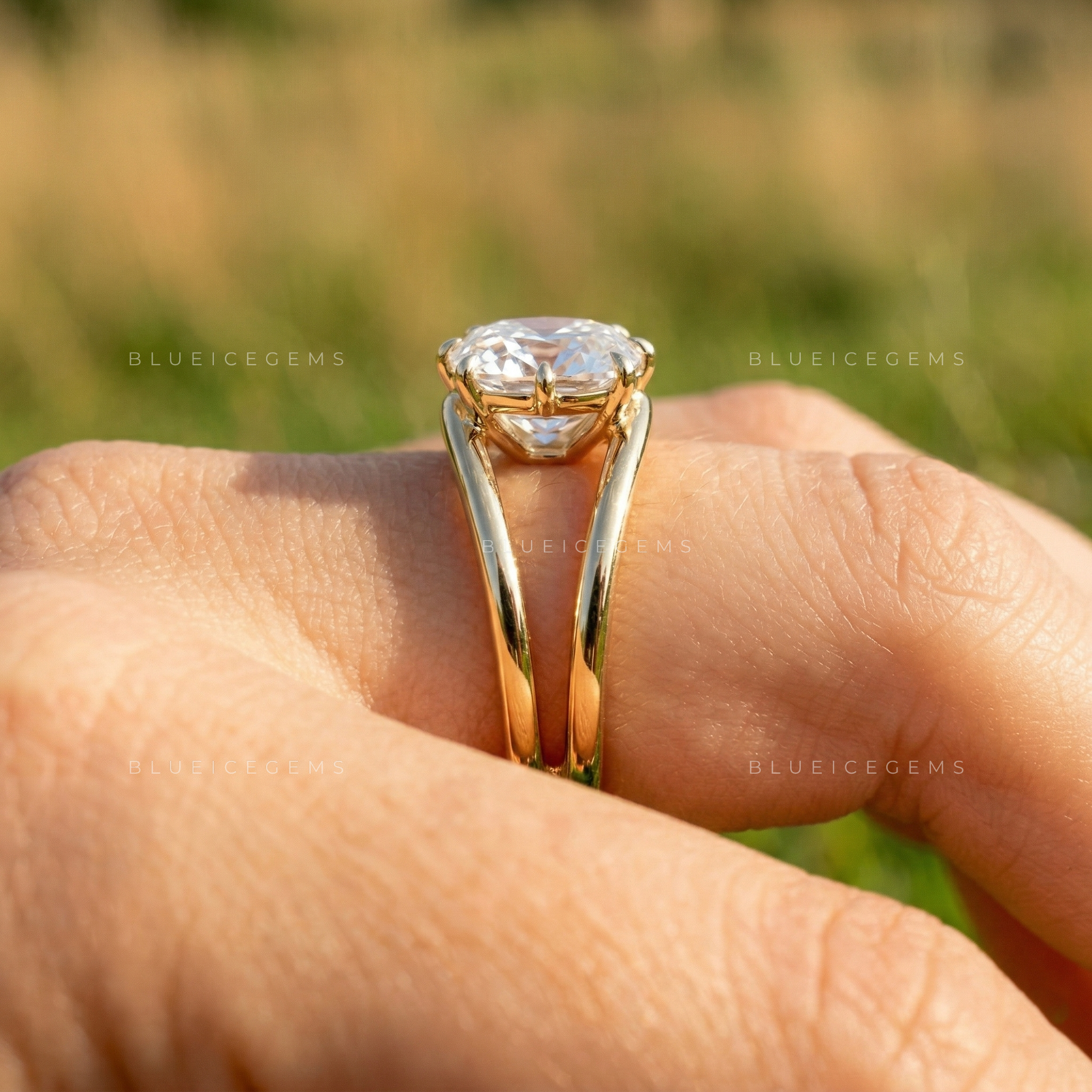 The "Vintage Soul" Cushion Old Mine Cut Solitaire: Ethereal Heirloom Ring