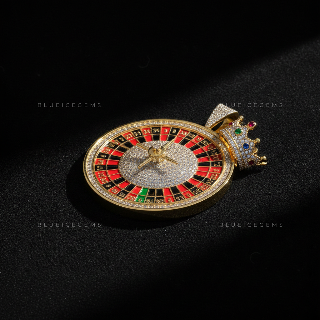 The High-Roller Roulette: Crowned Crimson & Emerald Gaming Sovereign
