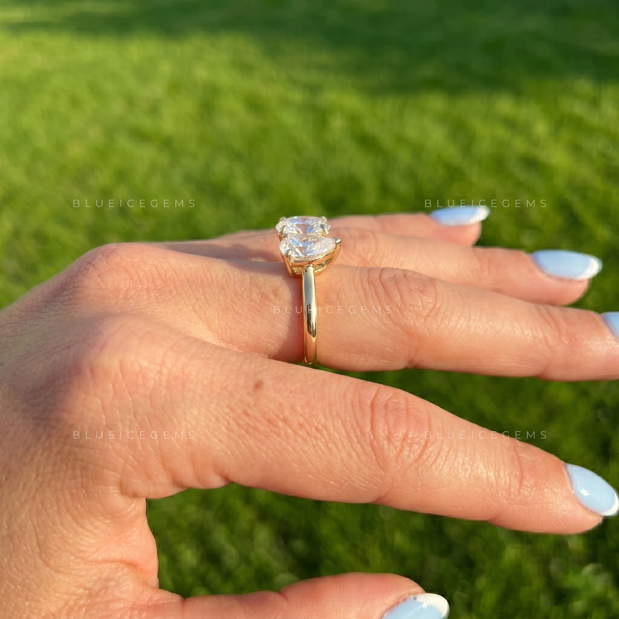 The "Modern Muse" Toi Et Moi: A Bold 3CT Two-Stone Icon