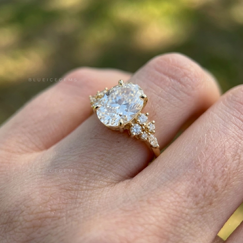 Timeless Allure Oval Cut Classic Solitaire Engagement Ring