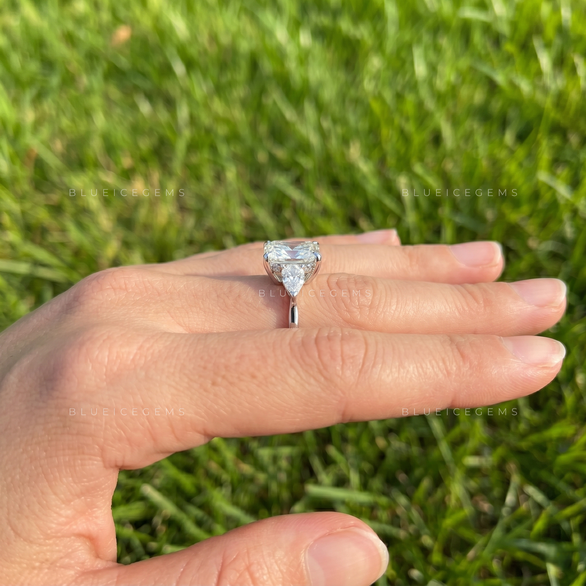 The "Grand Manor" Emerald & Round Trilogy: Sophisticated Luxe