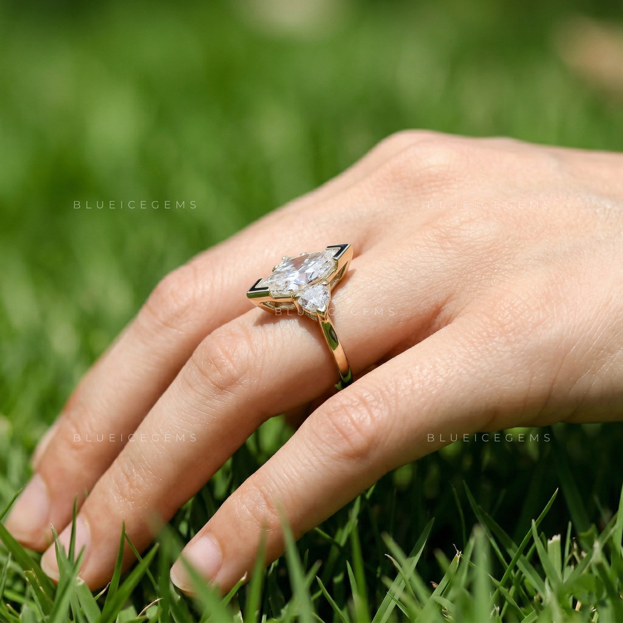 The "Ethereal Statement" Dutch Marquise Trio: A Modern Heirloom for the Bold Romantic