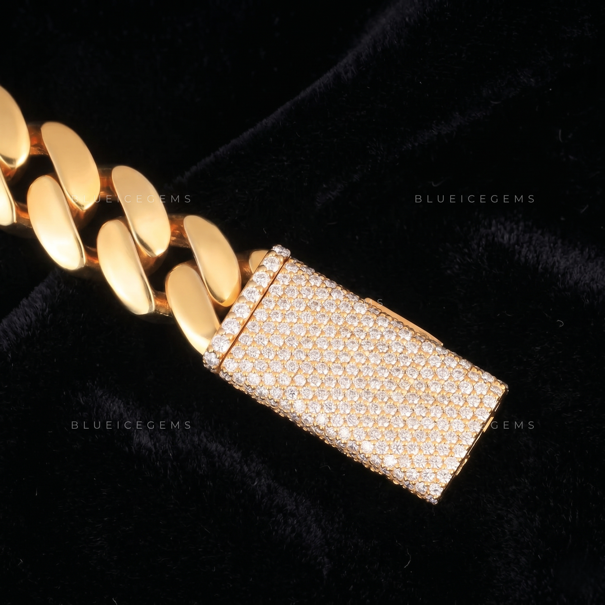 Golden Frost Heavyweight Iced Cuban Statement Link