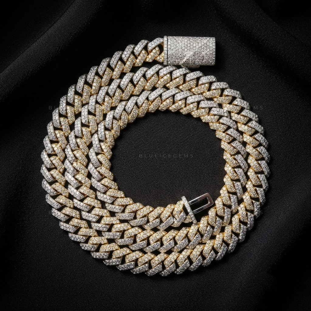 Dual-Tone Luxe Cuban Link Chain