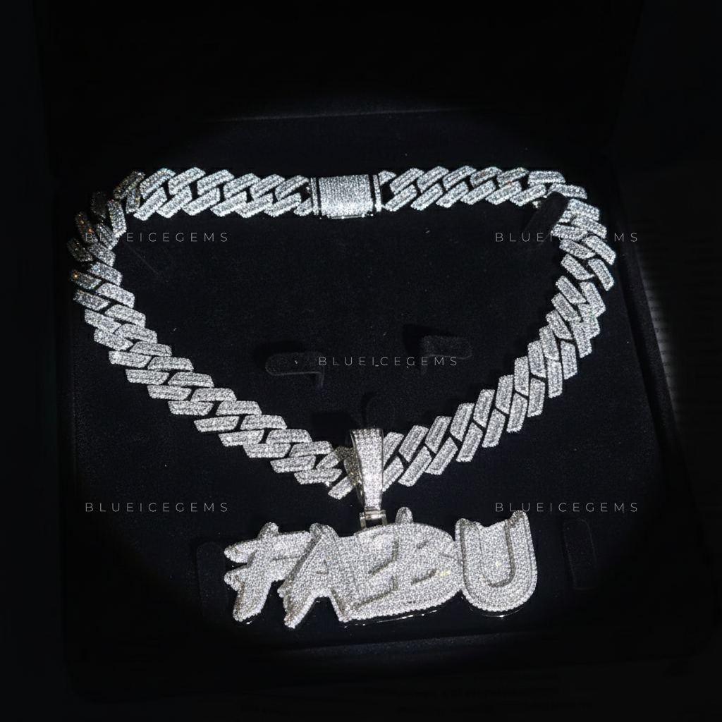"FABU" Custom Graffiti Script Pendant