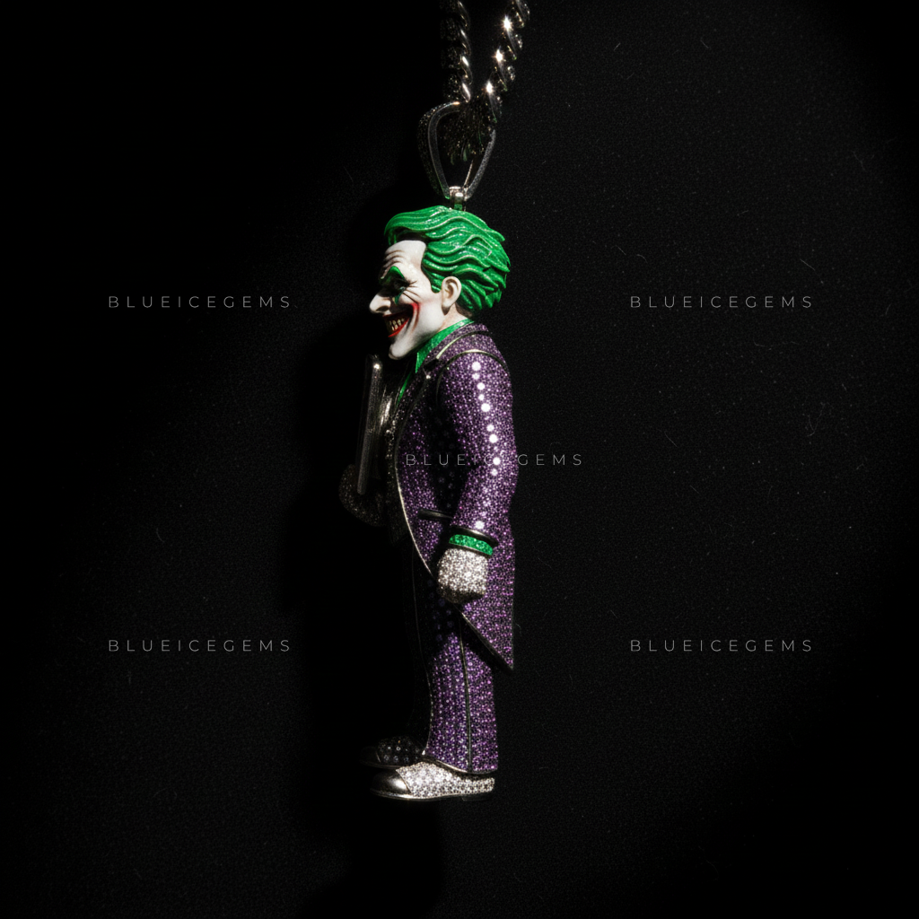 The Clown Prince: Amethyst-Flooded Joker & Diamond Aces Sovereign