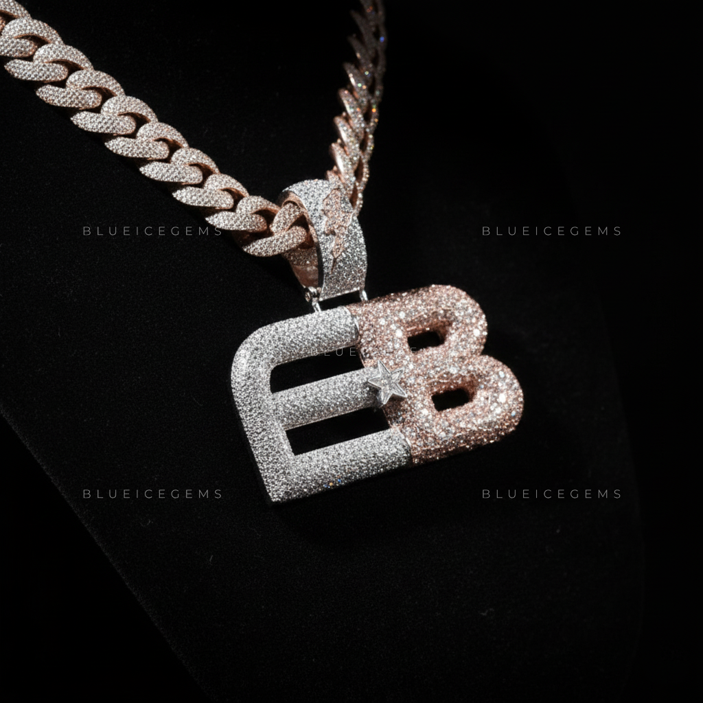 The "EB" Dual-Tone Legacy: Half-White, Half-Rose & Lightning Star Sovereign
