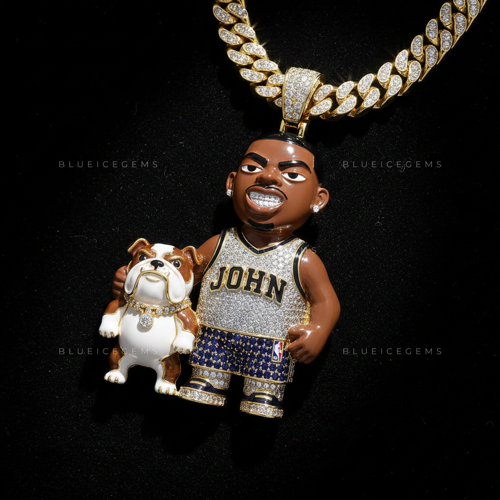 The "JOHN" Vanguard: Diamond Jersey & Enameled Bulldog Sovereign