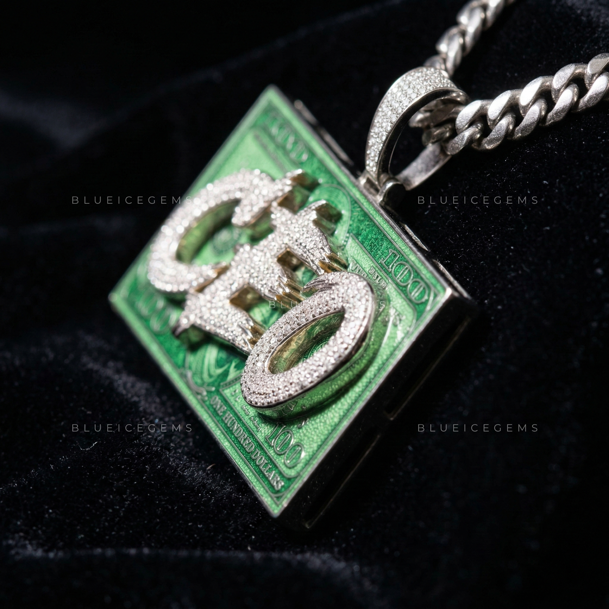 The "CEO" Ledger: Shattered-Ice Script & High-Stakes Greenback Sovereign