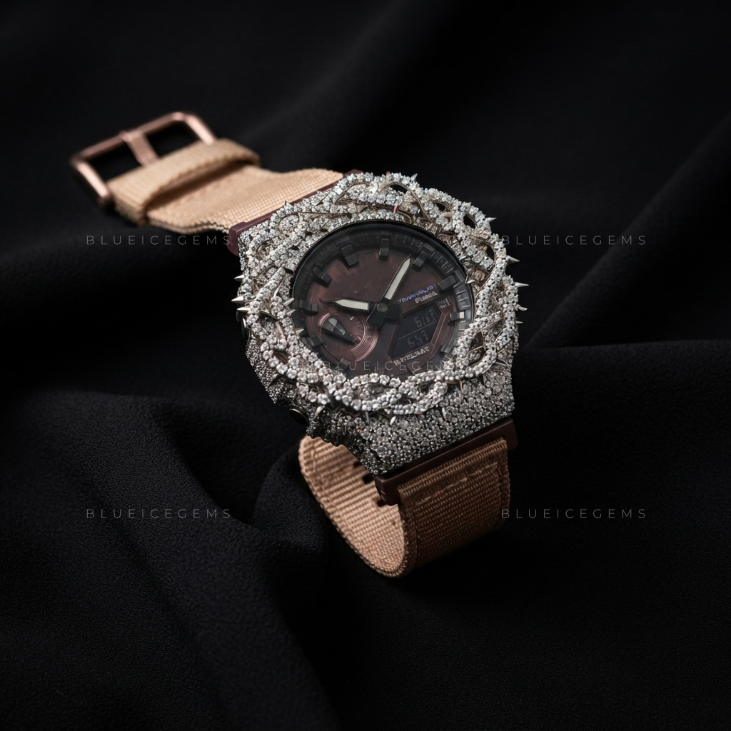 Thorn Dynasty Eclipse Watch – VVS Moissanite