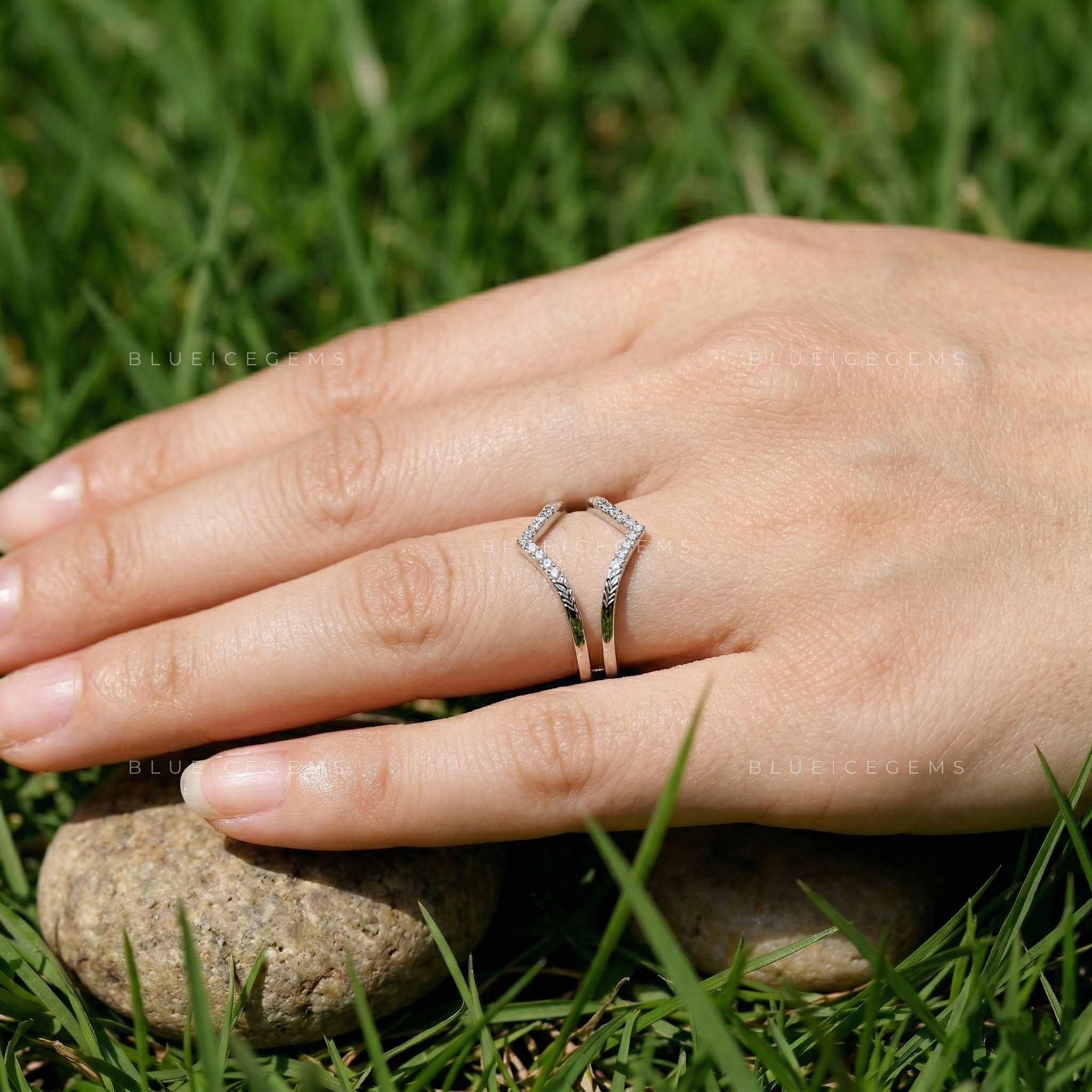 Eternal Shimmer Round Brilliant Full Eternity Band