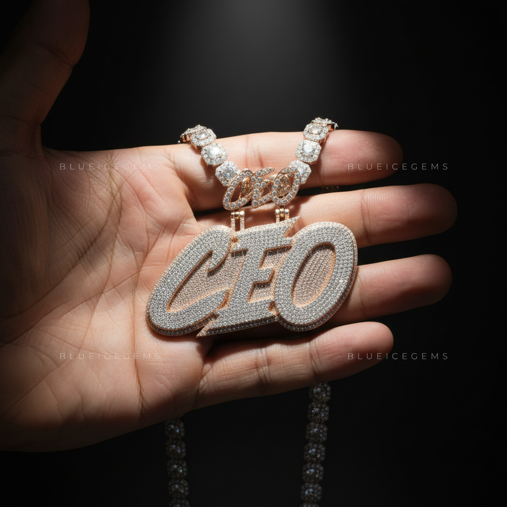 The "CEO" Executive: Rose Gold Foundation & Diamond Script Sovereign