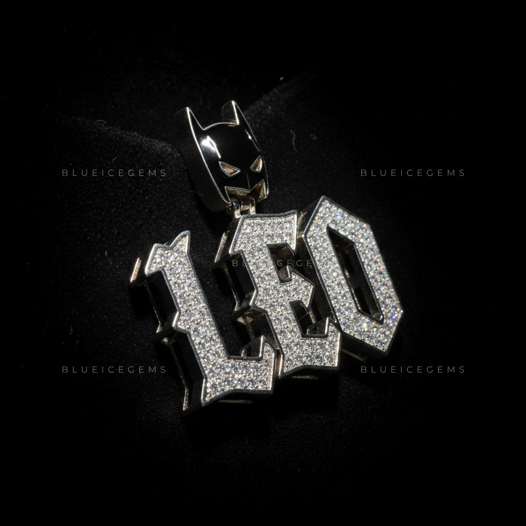 The "LEO" Dark Knight: Gothic Block Script & Onyx Batman Bail Sovereign