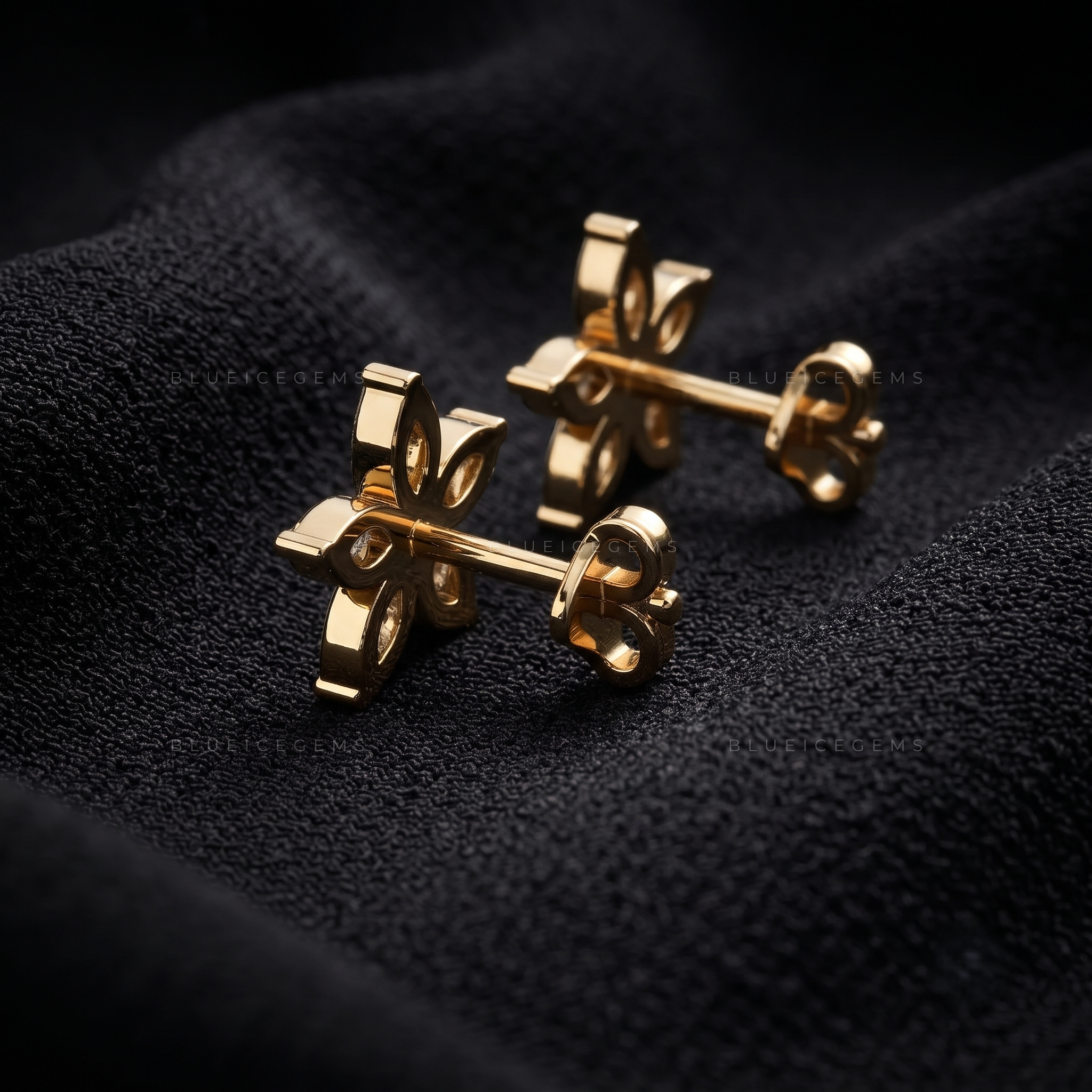 Florelle Marquise Bloom Lab-Grown Diamond Stud Earrings