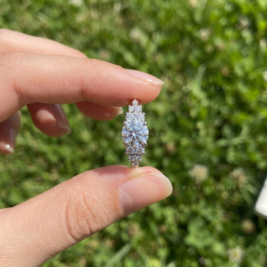 Cluster Delicate Keepsake Proposal Statement Band