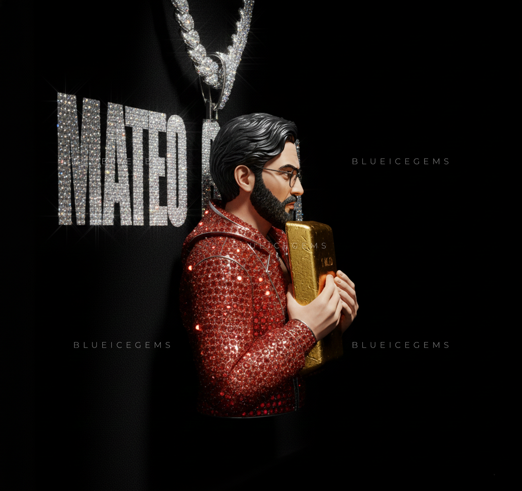 The "MATEO GARCIA" Strategist: 1 Kilo Gold Bar & Crimson Diamond Sovereign