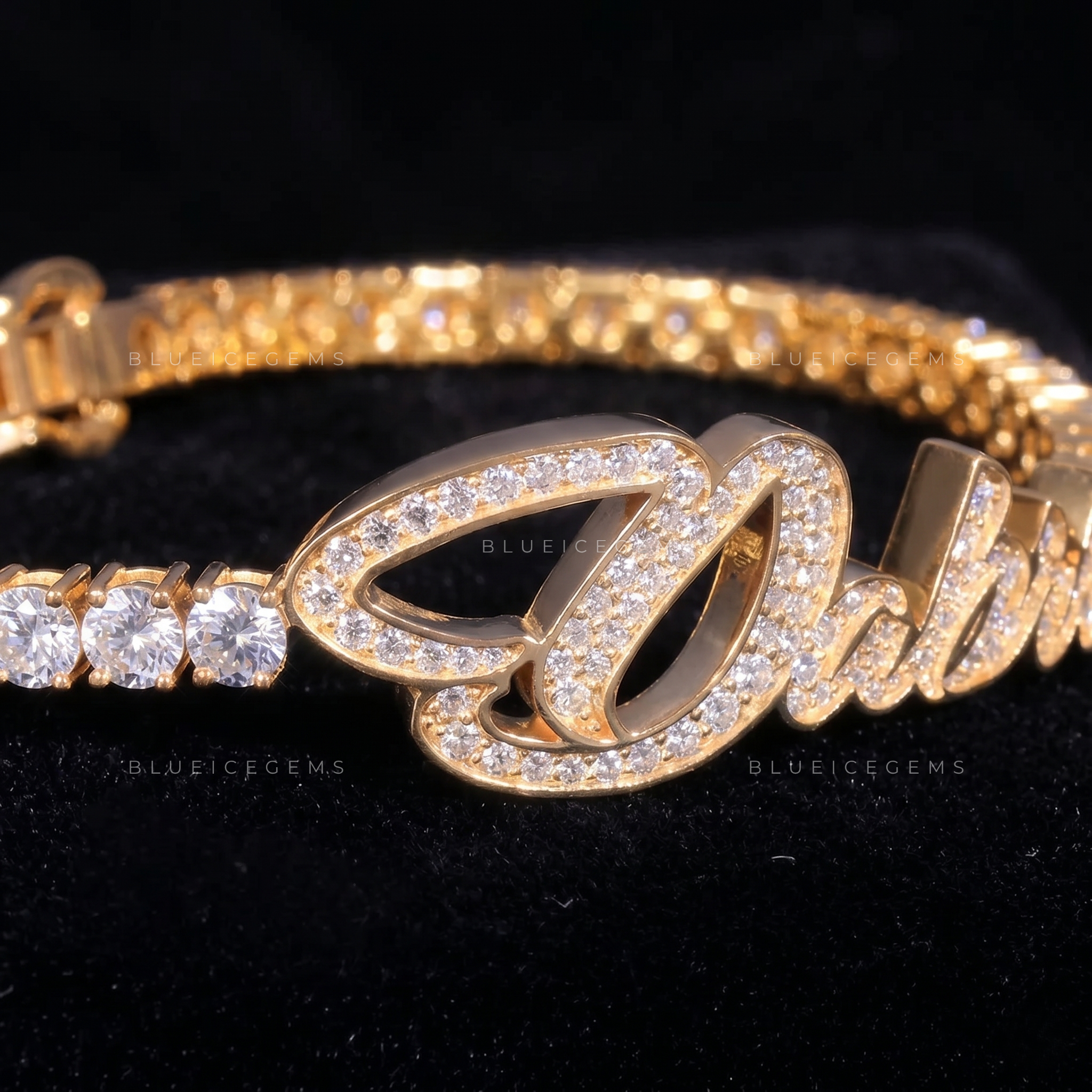 Golden Signature Iced Tennis Fusion