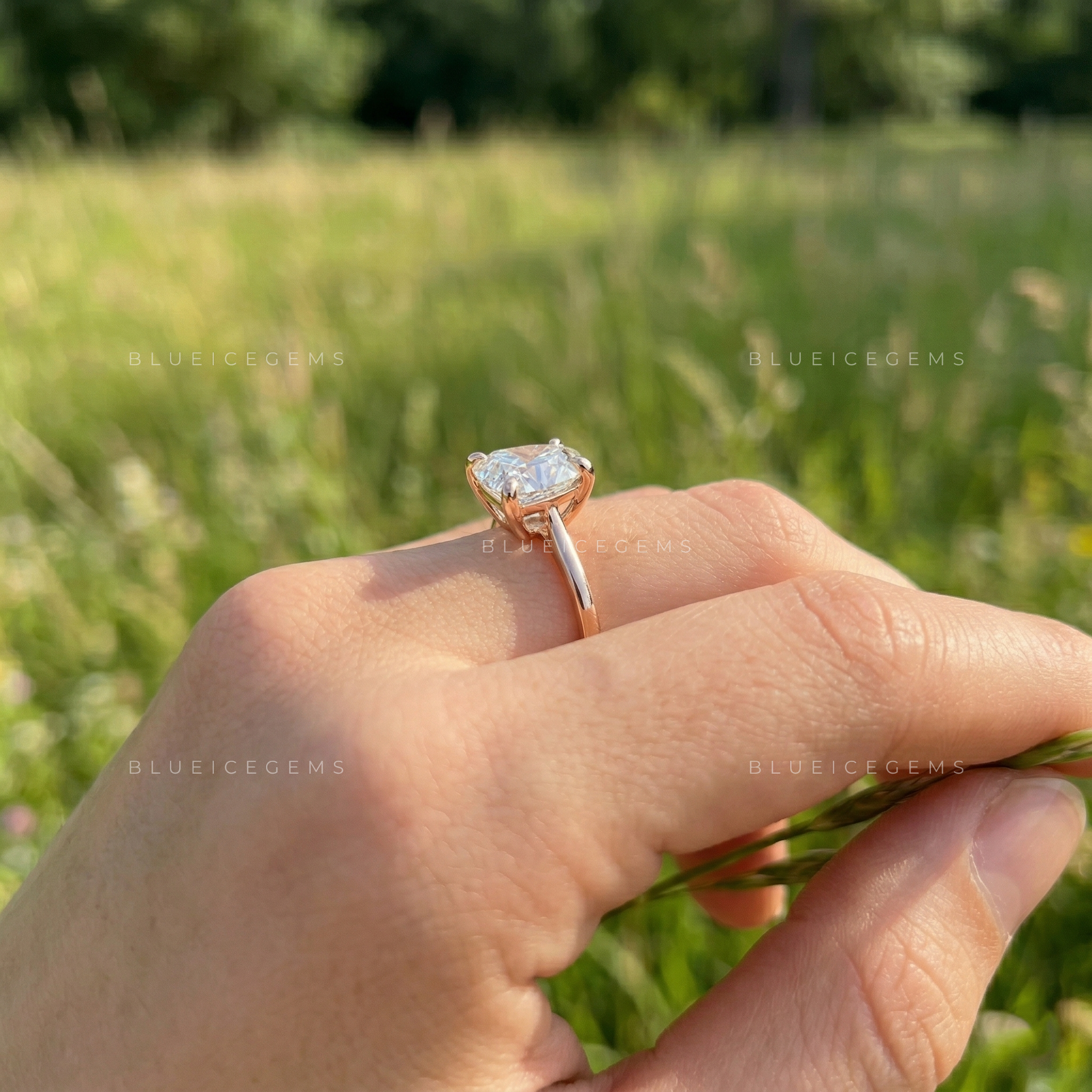 Ethereal Half Moon Solitaire: The Ultimate Minimalist Statement Piece