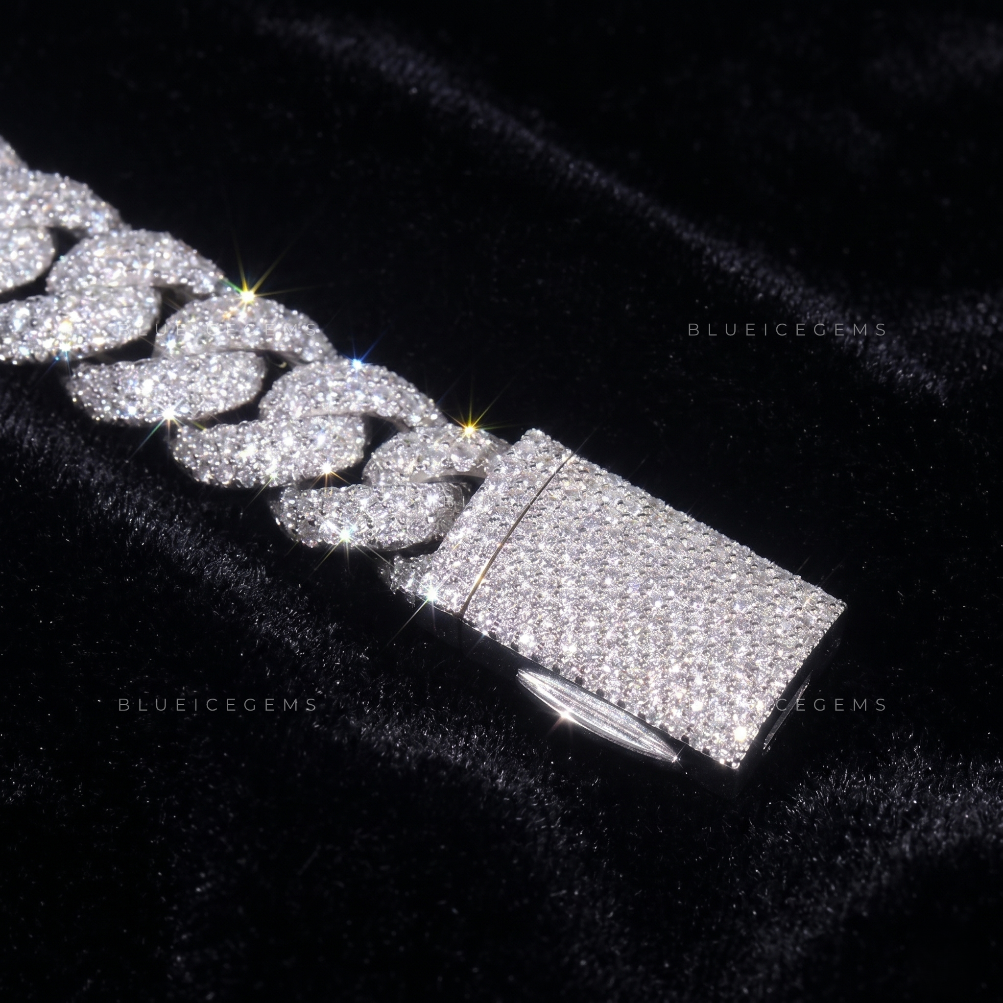 Iced Out 16mm Cuban Link Bracelet
