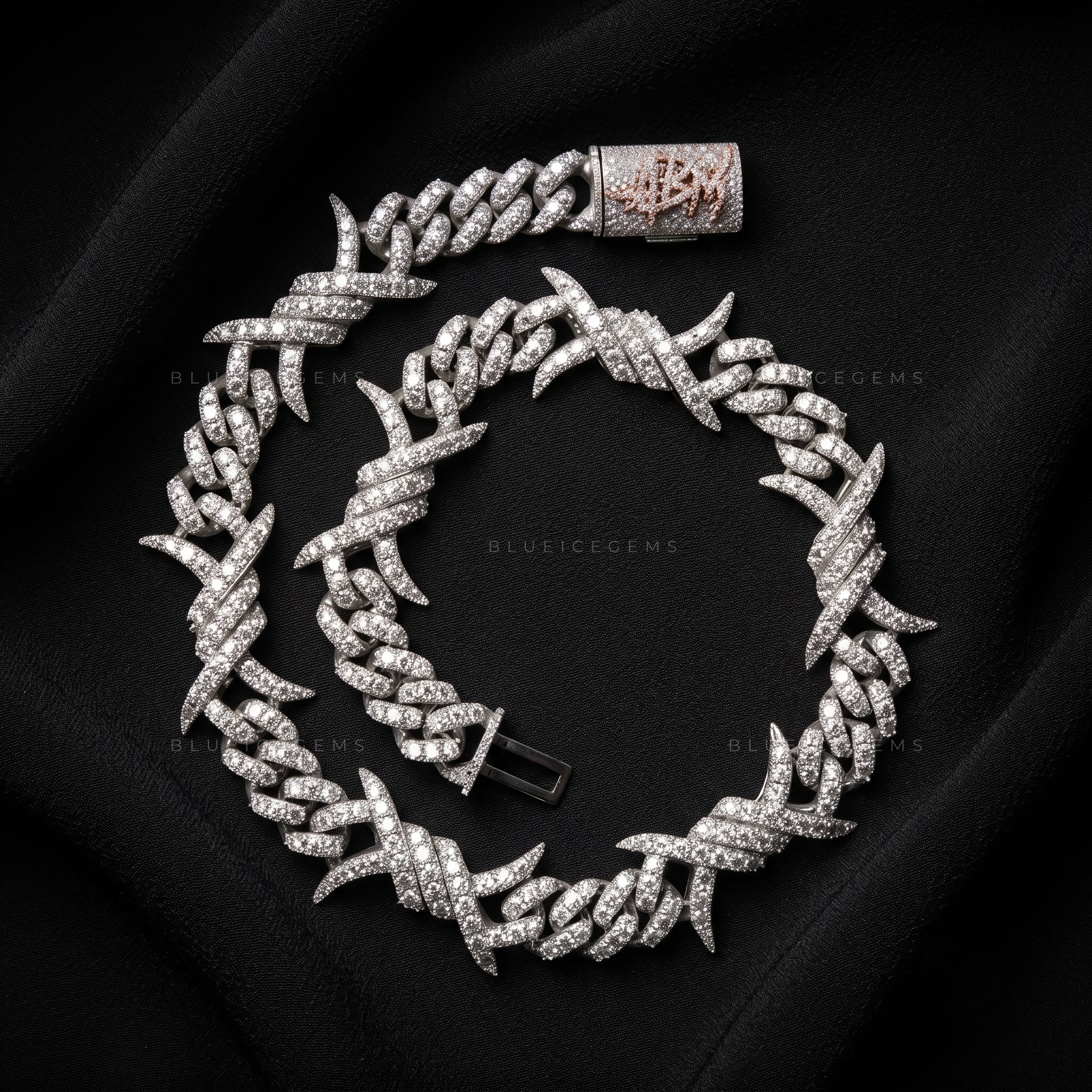 Midnight Spike Cuban Chain