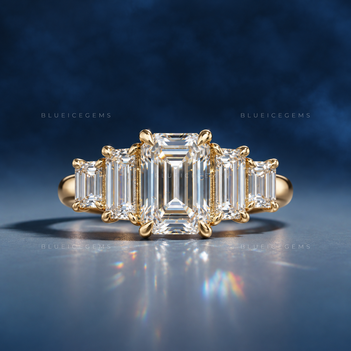 The "Architectural Luxe" Emerald & Baguette Trilogy: Modern Icon