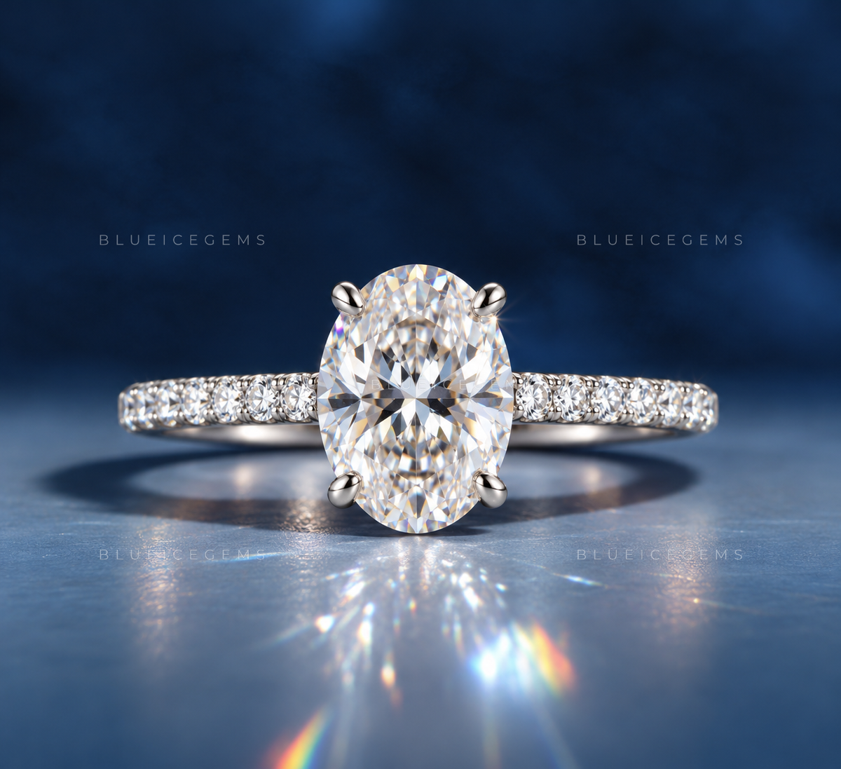 The "Infinite Radiance" Oval Halo: A Dream RIng