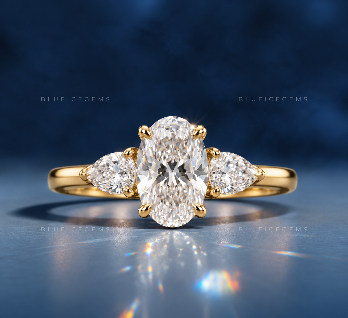 The "Ethereal Trilogy" Oval & Pear: A Masterpiece