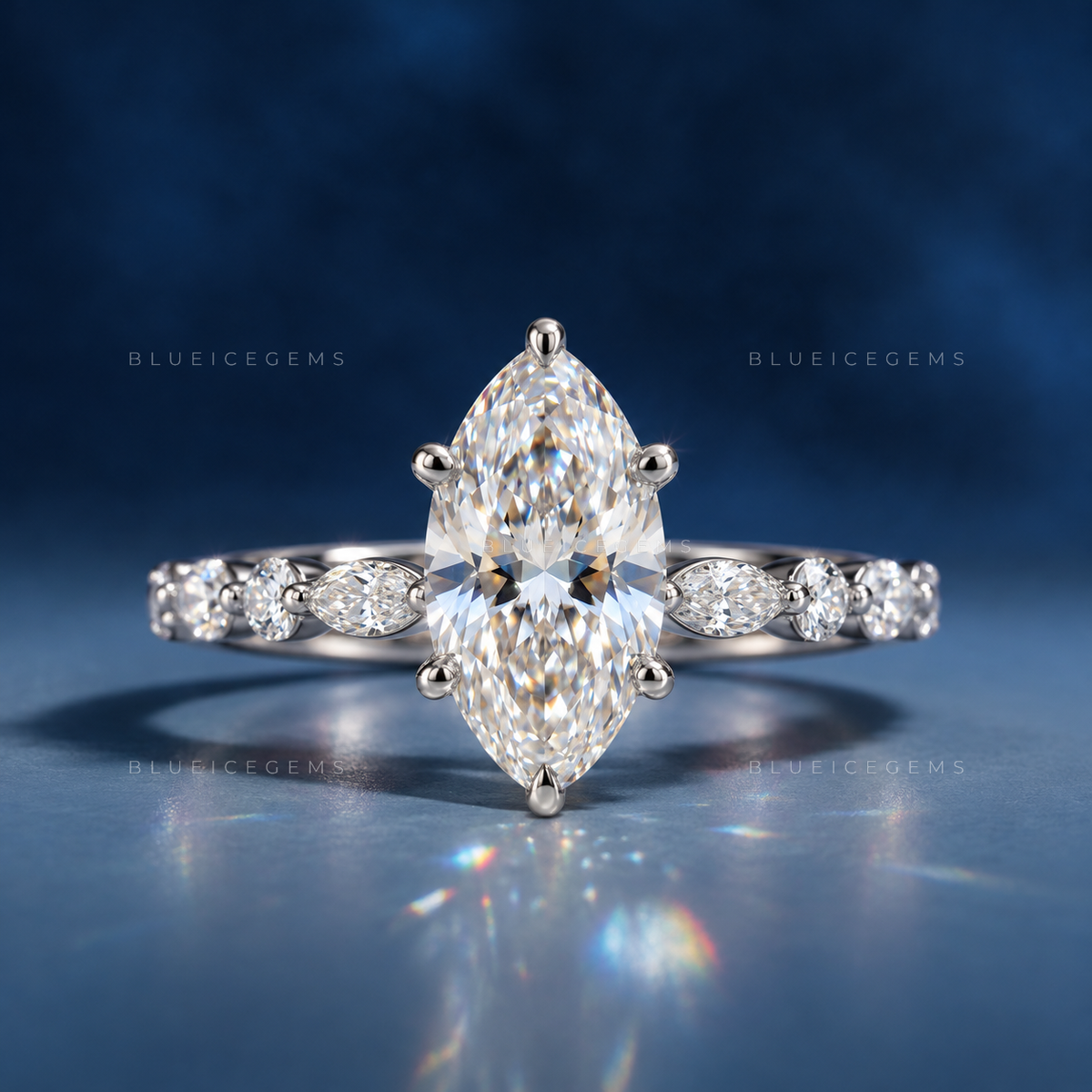 The "Marquise Symphony" Five-Stone Heirloom Ring