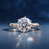 Round Brilliant Cut Hidden Halo Romantic Anniversary Treasure Ring