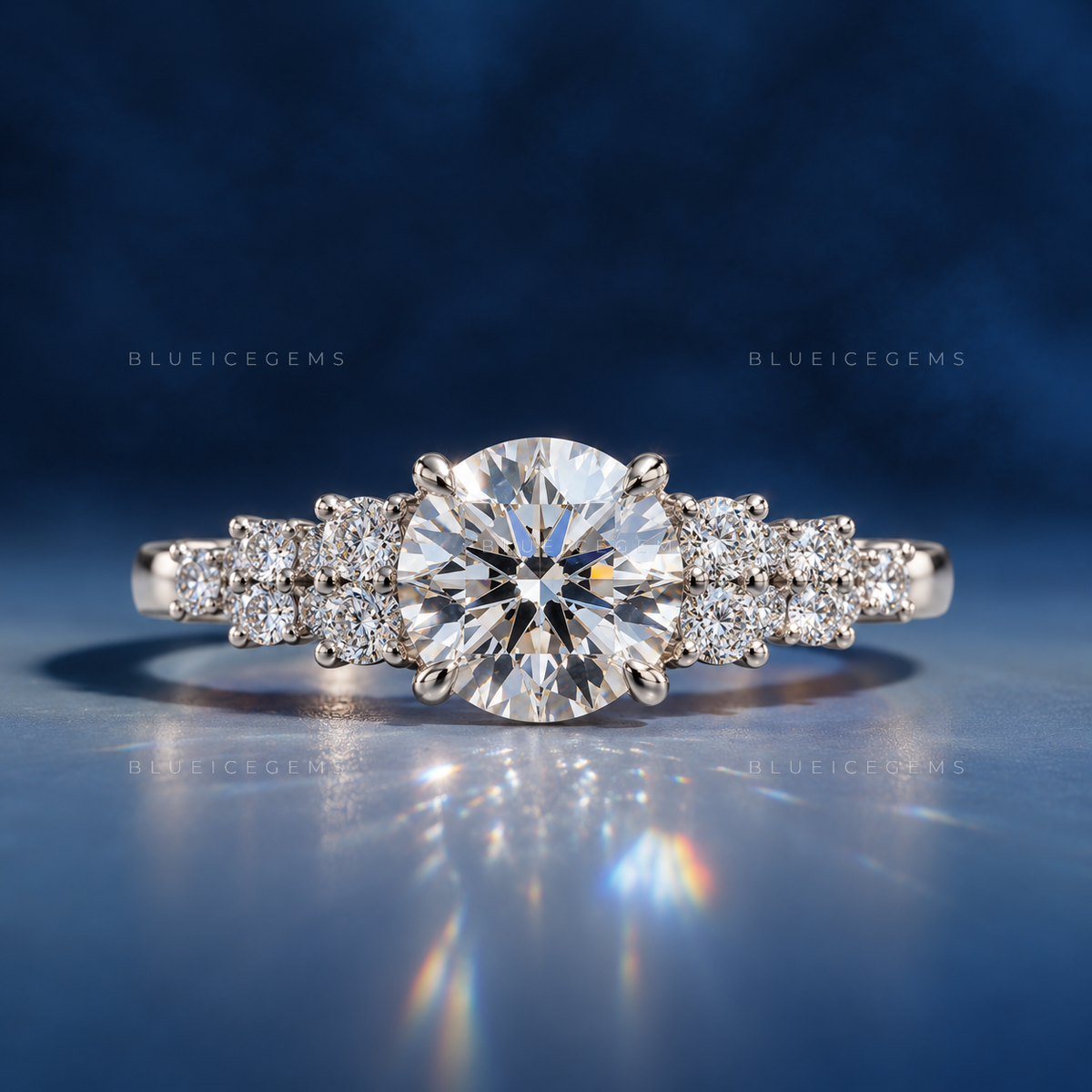 Cluster Delicate Keepsake Proposal Statement Band