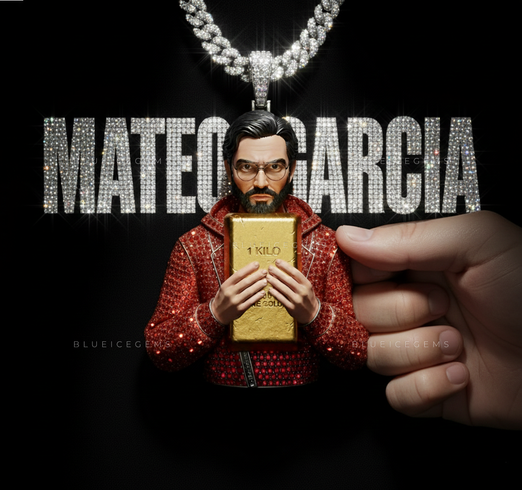 The "MATEO GARCIA" Strategist: 1 Kilo Gold Bar & Crimson Diamond Sovereign