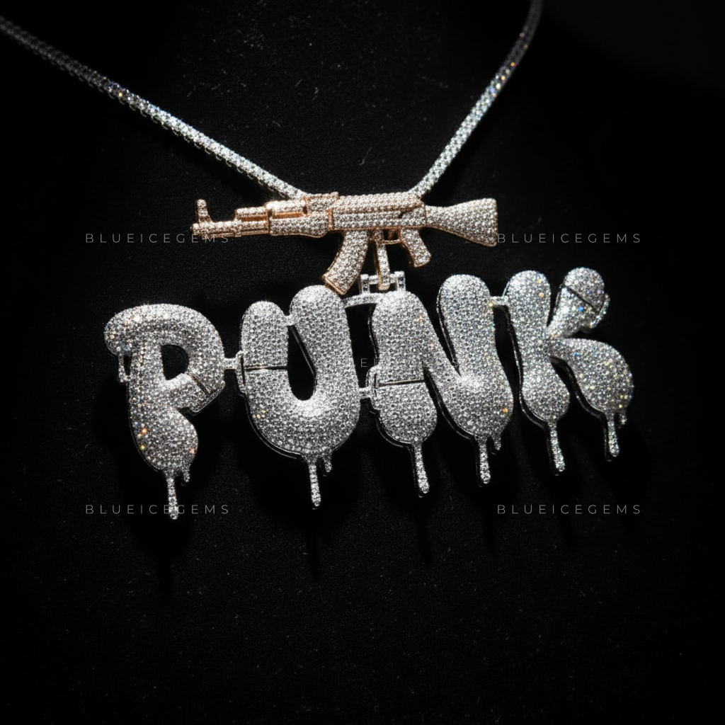 The "PUNK" AK-47 Arsenal: Drip-Effect High-Velocity Statement Pendant