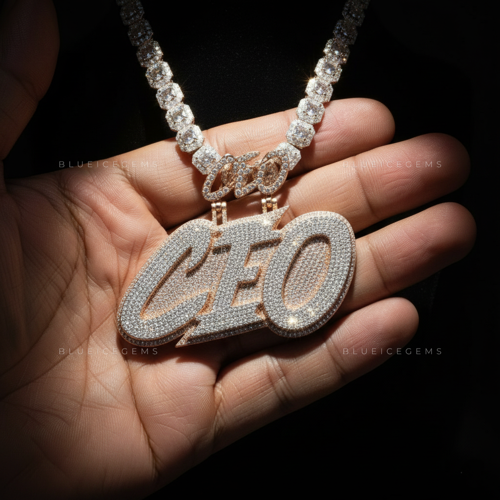 The "CEO" Executive: Rose Gold Foundation & Diamond Script Sovereign