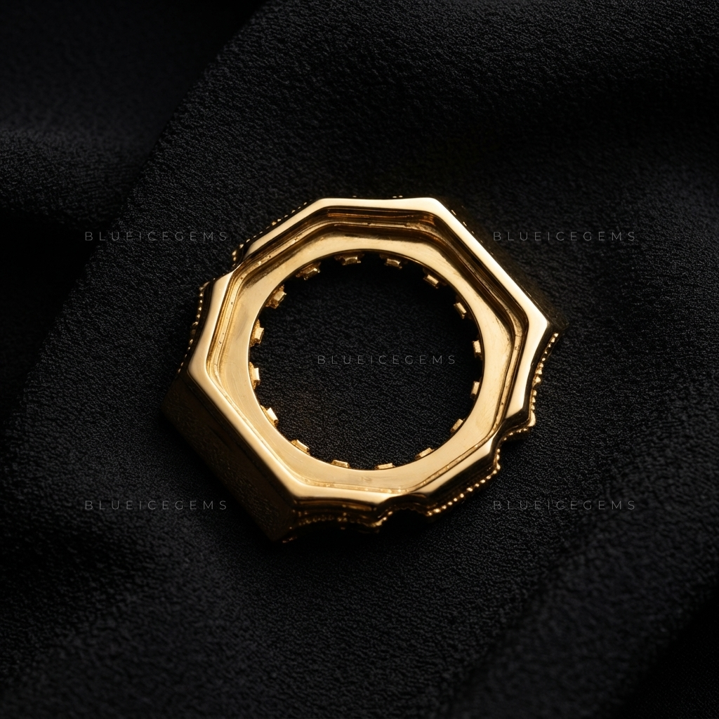 Black-Eye Skull Royale GA2100 Bezel – VVS1 Moissanite