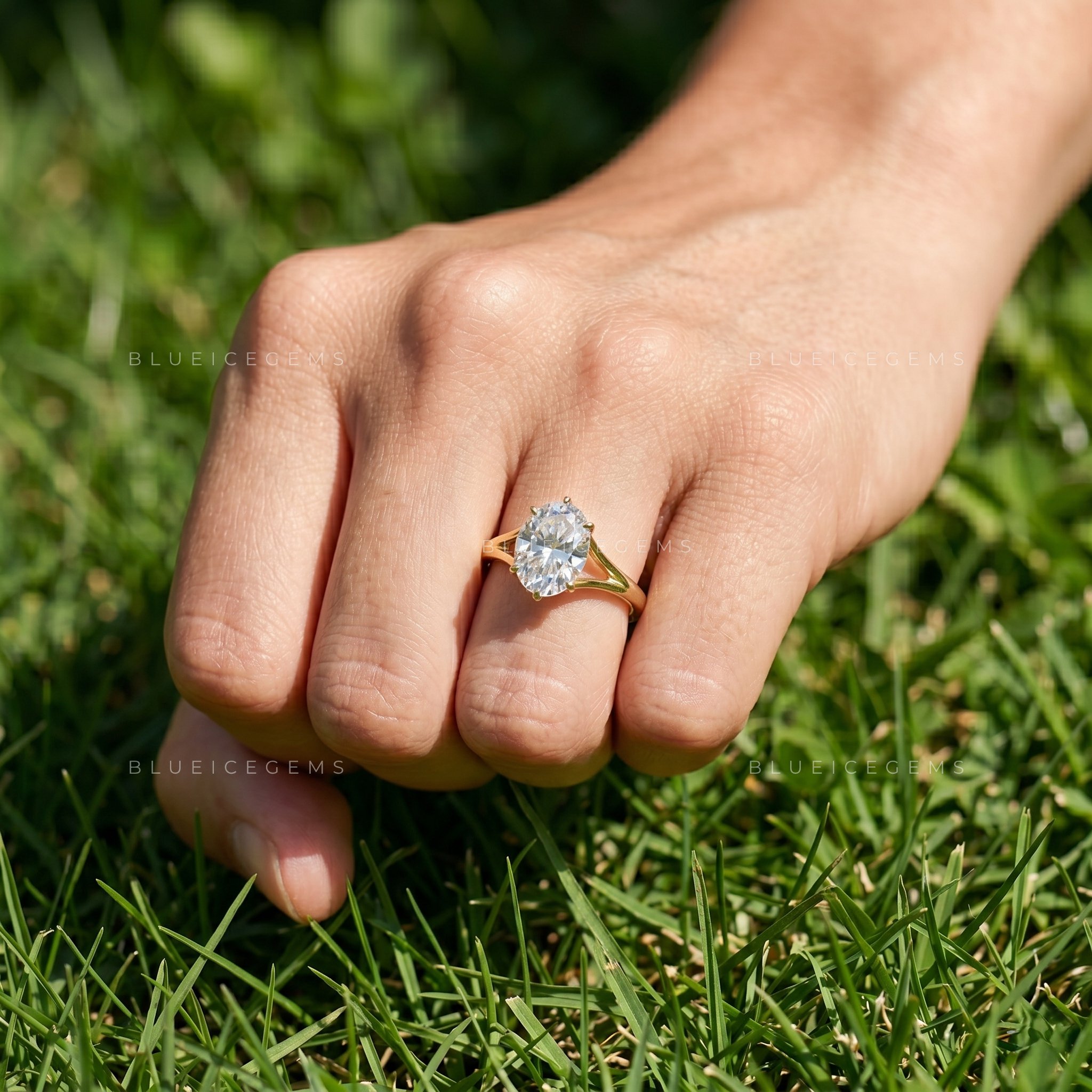 Infinite Brilliance Oval Cut Ultra-Classic Solitaire Engagement Ring